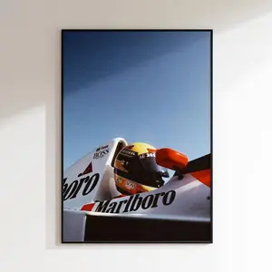 Ayrton Senna Poster l Home Decoration Poster
