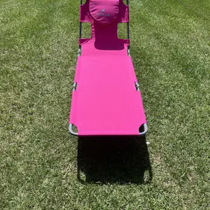 Ostrich Chaise Lounge Folding Portable Sunbathing Poolside Beach Chair