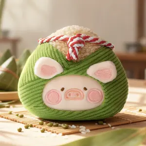 LULU THE PIGGY Dim Sum House Plush Keychain Series Blind Box
