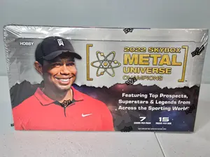 2022 Skybox Metal Universe Champions Multi-Sport Hobby Box - 15 Packs per Box, 7 Cards per Pack