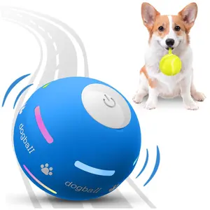 Interactive Motion Activated Dog Ball Toy – Automatic Rolling & Bouncing USB Rechargeable Enrichment Toy for Bored Dogs