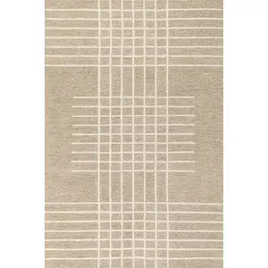 Teigen Contemporary Checkered Area Rug