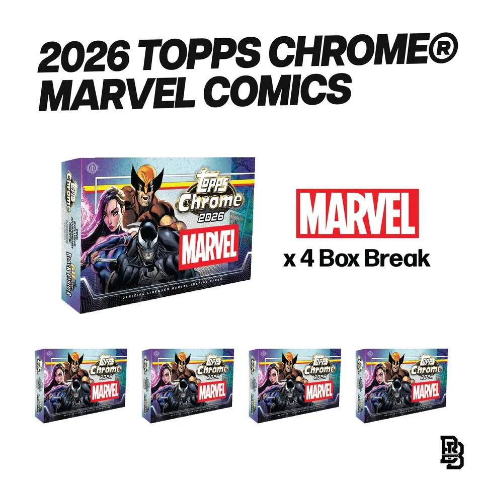 2026 Topps Chrome Marvel 4 Box Break 201