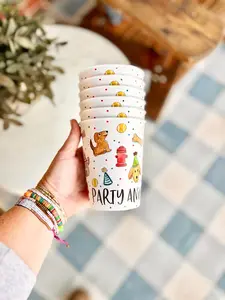 Reusable Party Animal Cups,  Set of 6-NEW!!