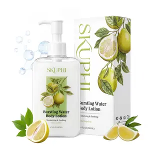 SKUPHI Water Burst Body Lotion, Lightweight Fast Absorbing Moisturizer for Dry & Sensitive Skin, Non-Greasy Hydrating Lotion, Feels Like Water, Perfect for Summer & After Sun Care, with 3 Types of Hyaluronic Acid, Vitamin B5 & E, 6.76 fl oz tiktokshopspri