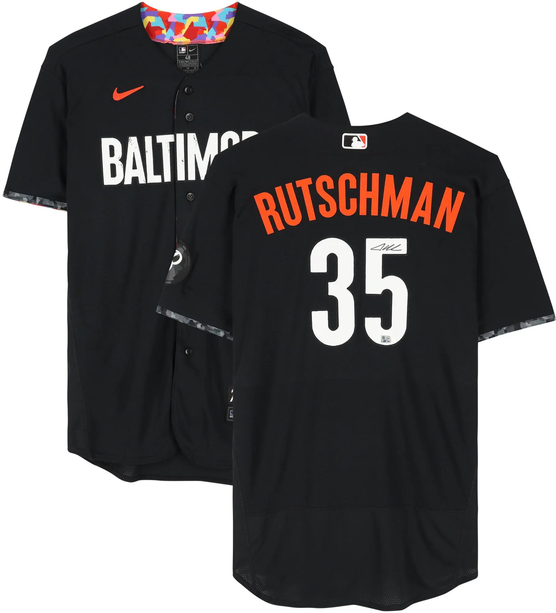 Adley Rutschman Baltimore Orioles Autographed Nike City Connect Authentic Jersey - Fanatics Authentic Certified
