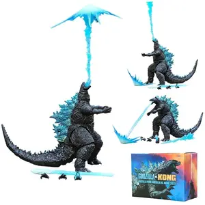 2021 Boxed Movie Godzilla Vs. Kong King of Monsters SHM Gojira Figurine Anime Action Figure 17cm PVC Collection Model Kids Toys