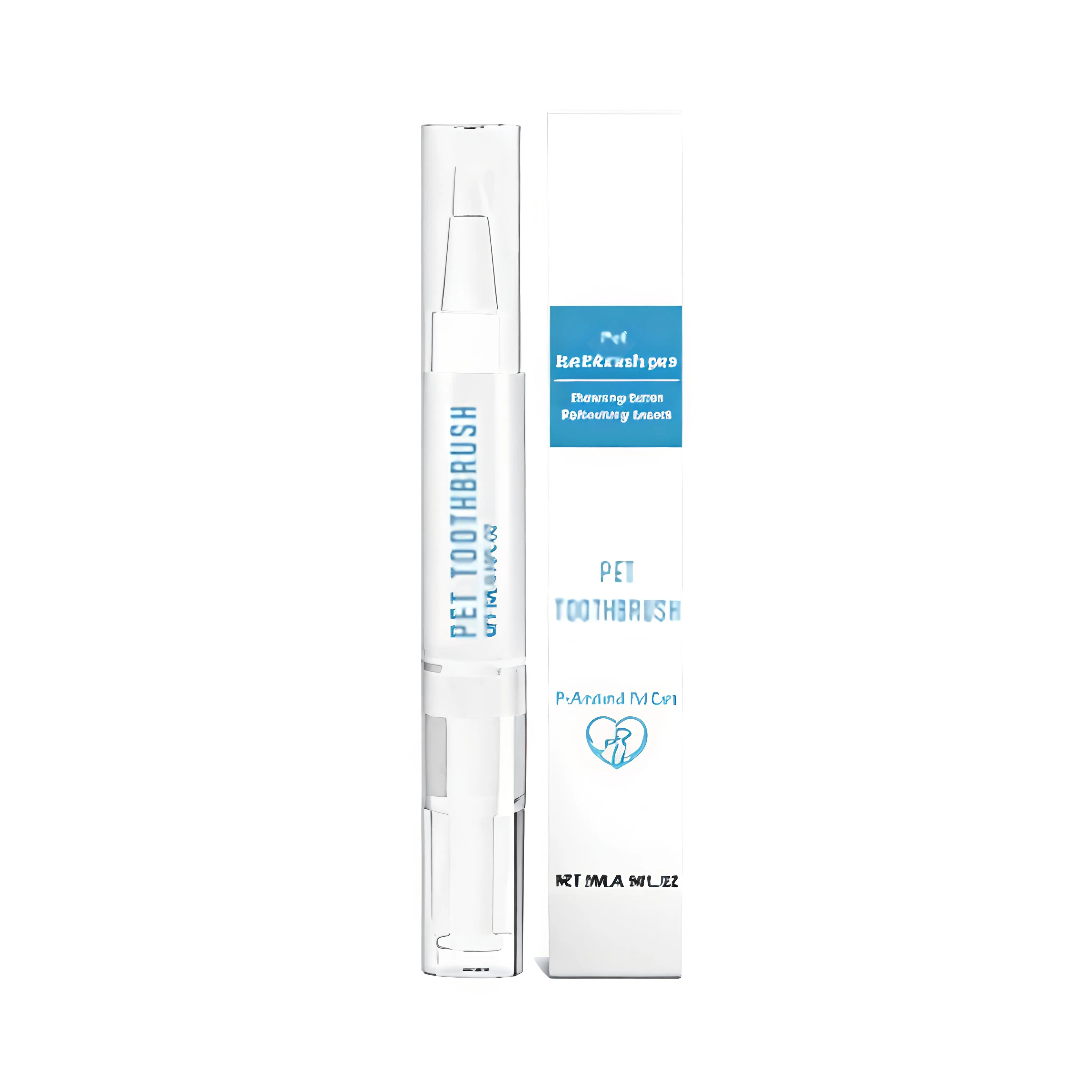 New Model Pet Toothbrushes - Oat Extract Infused, Safe and Comfortable, Safe for Sensitive Mouths, Fresh Breath, Oral Odor Removal Pen for Dogs & Cats