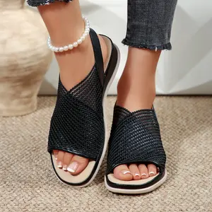 Women Walking Sandals Casual Open Toe Sport Sandals Summer Beach Slides