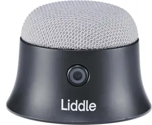 Liddle Speaker Pro - Magnetic Portablebluetooth Speaker with Microphone for Iphone 12/13/14/15/16-5W Wireless Audio, 8-Hour Battery, Water-Resistant - Magnetic Attach to Anywhere (Black)