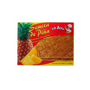 Semita de Piña – Pan Dulce Relleno Tradicional | 12oz