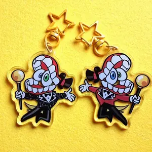 Caine Digital Circus Double-Sided Acrylic Charm