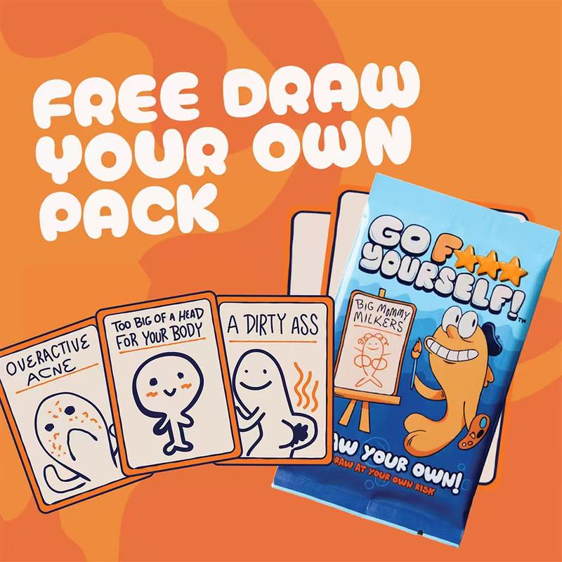 Prank Card Game - A hilarious party game and team game suitable for 3-10 players.