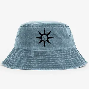 Video Games Unisex Street Vintage Bucket Hat Men Women Gift Retro Denim Fabric Washed Design Casual Outdoor Fashion Iconic Daily Wear Hat