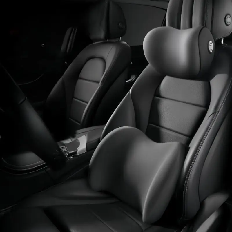 Car Neck Pillow Lumbar Support, 1 Count Comfortable Car Neck Pillow Waist Pillow, Universal Auto Interior Accessories, Car Accessories