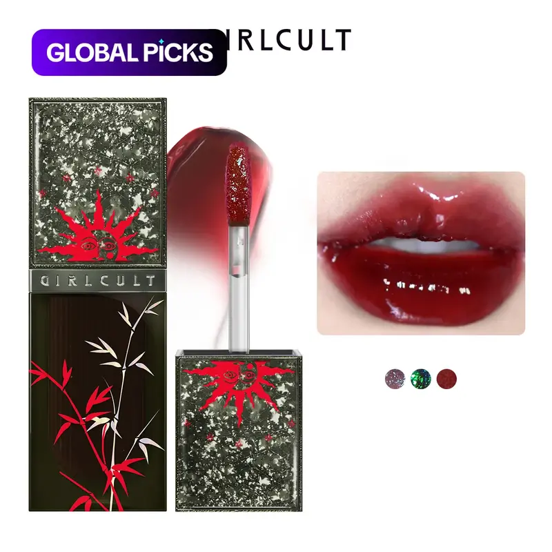 Glossy Lip Gloss, Juicy Gloss, Long-Lasting Hydrating Moisturizing Lip Glaze, Plumping Lip Oil for All-Occasion Makeup, Gift for Girls and Women Lip Product #GLOBAL PICKS