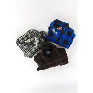 Vintage Men's Flannel Shirt Mix of 10