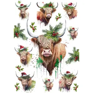 Christmas Highland Rice Paper