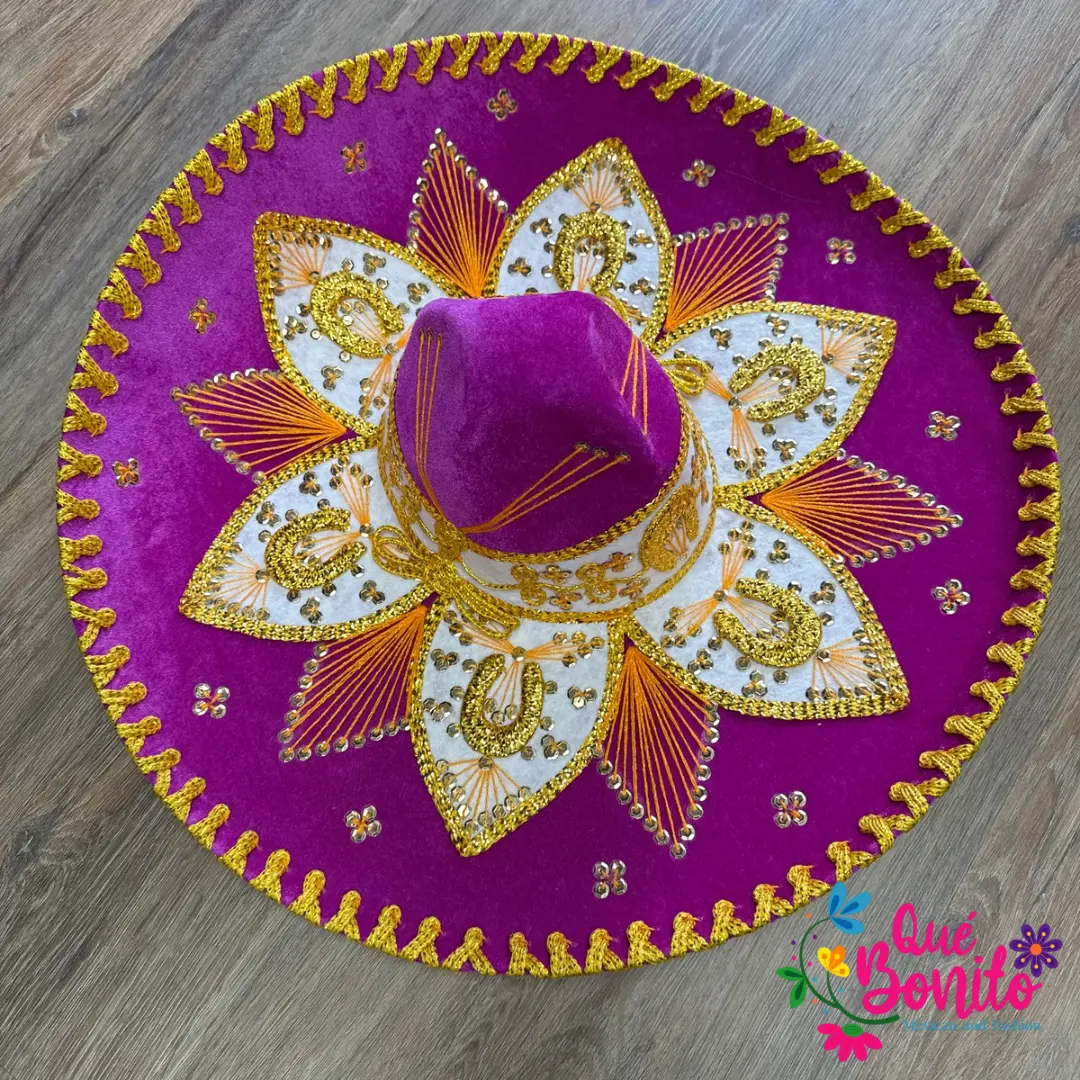 Generic Mariachi Sombrero Hat,One Size Hand Crafted