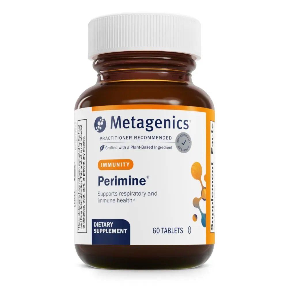 Metagenics Perimine - Perilla Seed Extract with Rosmarinic Acid & Luteolin - Supports Respiratory Health, Immune Function & Allergy Relief - Non-GMO, Gluten-Free, Vegetarian - GMP Certified Facility