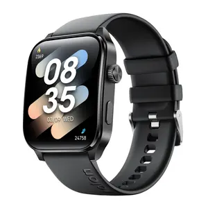 Aolon Curve3 lightweight Smartwatch with Answer/Make Calls/Message Reminder, 1.93'' IPS Screen, IP68 Waterproof, Custom Buttons, Digital Crown, 110+ sports modes for Outdoor Fitness, Workout, Men Women's Gifts, iPhone&Android Compatible