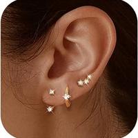 Cartilage Stud-Gold