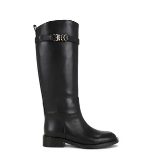 BLACK SUEDE STUDIO Ashley Boot in Black