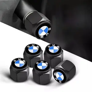 Bmw Car Tire Valve Caps, Tyre Airtight Cover, Dust Protection, Compatible with 1-7 Series & X Models, Durable Design, Car Parts