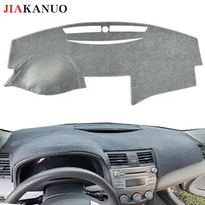 JIAKANUO Auto Car Dashboard Cover Mat for Toyota Camry 2006-2013 Anti Sun Exposure Thermal Insulation Protection All Gray Pad Fits 2007 2008 2009 2010 2011 2012 2013 Models