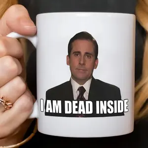 Michael Scott The Office Mug, Funny Coffee Lover Gift, Sarcastic Gift, Gift for Friend, Michael Scott Inspired Coffee Cup, Dunder Mifflin Mug, Gift for Office Fans