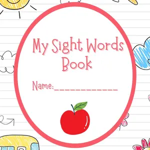 Kinder/1st Sight Words Book