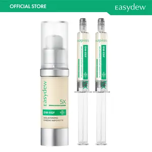 [Easydew] EGF Blemish Care Package - DW-EGF Melatoning Ampoule (Ampoule 5x 30ml + 5x 8ml 2ea) - Official Product 99% Pure EGF Peptide Hydrating Serum with Niacinamide & Glutathione for Uneven Skin - Dark Spot Remover - Korean Skin Care Olive Young