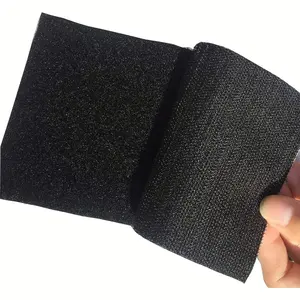 Upgraded Hook And Loop Tape Double Sided Adhesive Strips Mounting Adhesive Fasteners Carriers For Indoor Outdoor Home School Office Use Adhesive Waterproof Tape