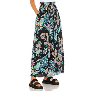 Free People Take It Easy Lounge Pant in Twilight Combo