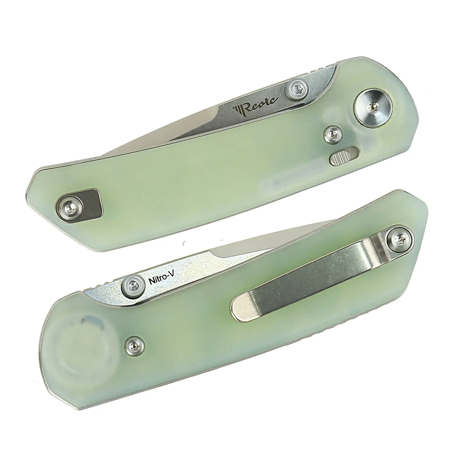 REATE PL-XT V2 Folded tools for Everyday Carry - Nitro-V steel &Stonewashed Flats+Satin blade Handle