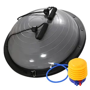 Half Balance Ball Trainer with Resistance Bands & Foot Pump – for Strength, Yoga & Full-Body Workouts