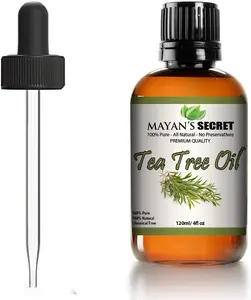 Tea Tree Essential Oil - 100% Pure and Natural Australian Melaleuca Huge 4 oz Glass bottle