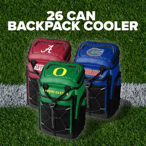 College 26 Can Backpack Cooler