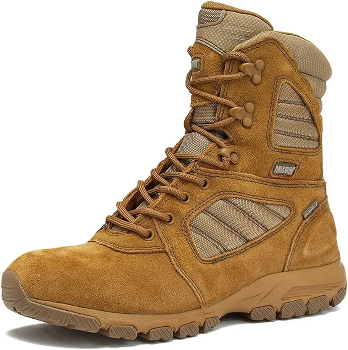 MAGNUM - Shield Men's Waterproof Tactical Boots, Mens Military Hiking Boots, Breathable Light Weight Work Boots for Men
