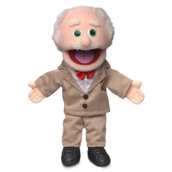 Pops, Grandpa Puppet, Peach Skin (14") Pops, Grandpa Puppet, Peach Skin (14")