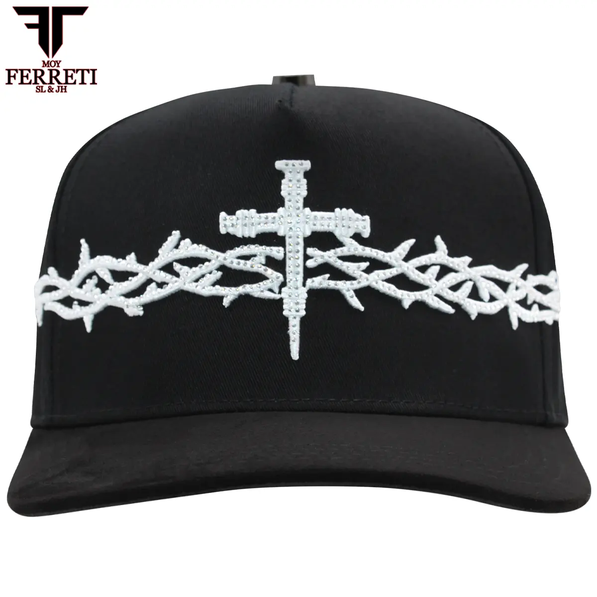 Ferreti Hats FT 173 White Cross