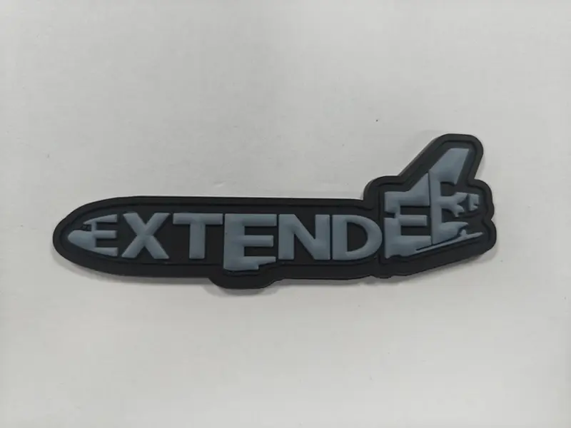 KC-46 Extender Word Patch - PVC/Rubber