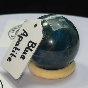 Blue Apatite Sphere 42mm