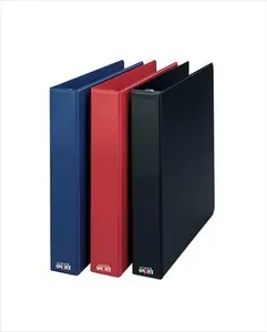 School Smart 086366 1.5 In. Vinyl Round Ring Binder- Blue