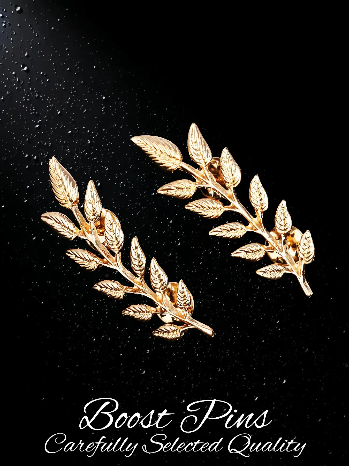 Vintage Metal Leaf Brooch 3D Embossed Textured Texture Elegant Brooch Fashion Lapel Pin Dress Shirt Collar Decoration Commute Date Outfit Accessory Gift Brooch Pins