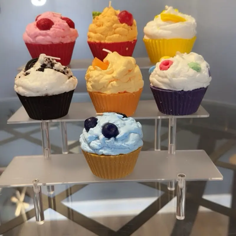 Dessert-Inspired Cupcake Candles