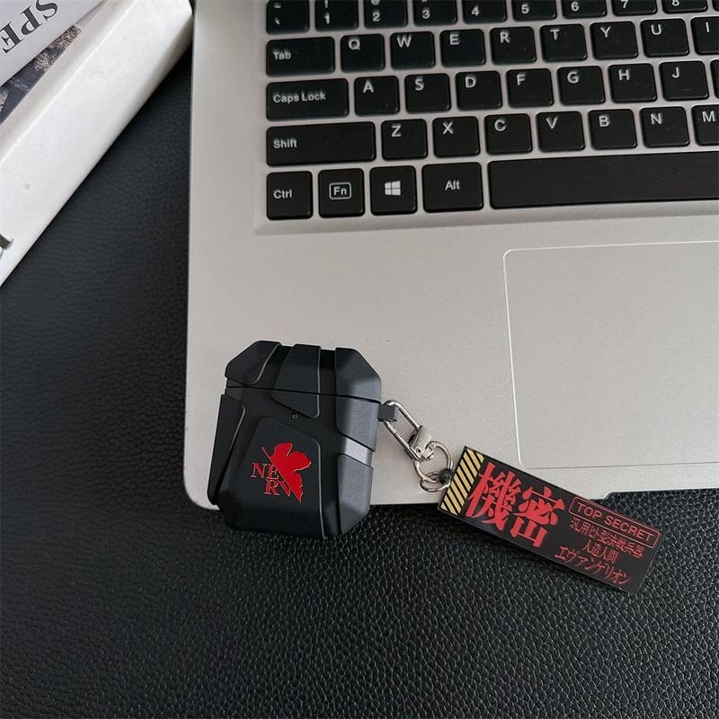 EVANGELION Earphone Case for AirPods 1 2 3 Pro 2 Case Anime Earphone Protective Cover for AirPods 4 Drop-resistant Shell Gifts