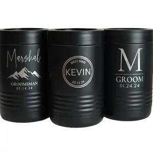 Personalized Stainless Steel Can Coolers-Polar Camel Beverage Holders-Custom Engraved Beer Holders-Perfect for Dads, Friends & More-Drinkware Bottles Set