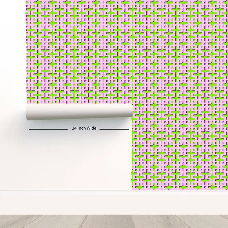 Chiang Mai Lilac Mimi Peel and Stick Wallpaper
