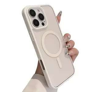 Phone Case Cover, Magnetic Case, Protective Case, Compatible with iPhone17 16 15 14 13 Pro Max 16Plus Transparent Protective Shockproof Case